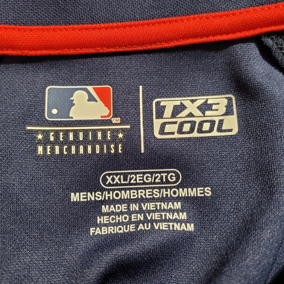MLB Cleveland Guardians TX3‎ Cool Polo Shirt Mens XXL Baseball Apparel - Picture 6 of 9